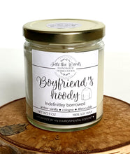 Load image into Gallery viewer, Boyfriend’s Hoody 🧥 amber vanilla, cologne, lets cuddle