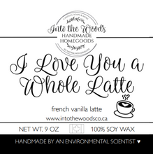Load image into Gallery viewer, I Love You a Whole Latte☕💗 french vanilla latte