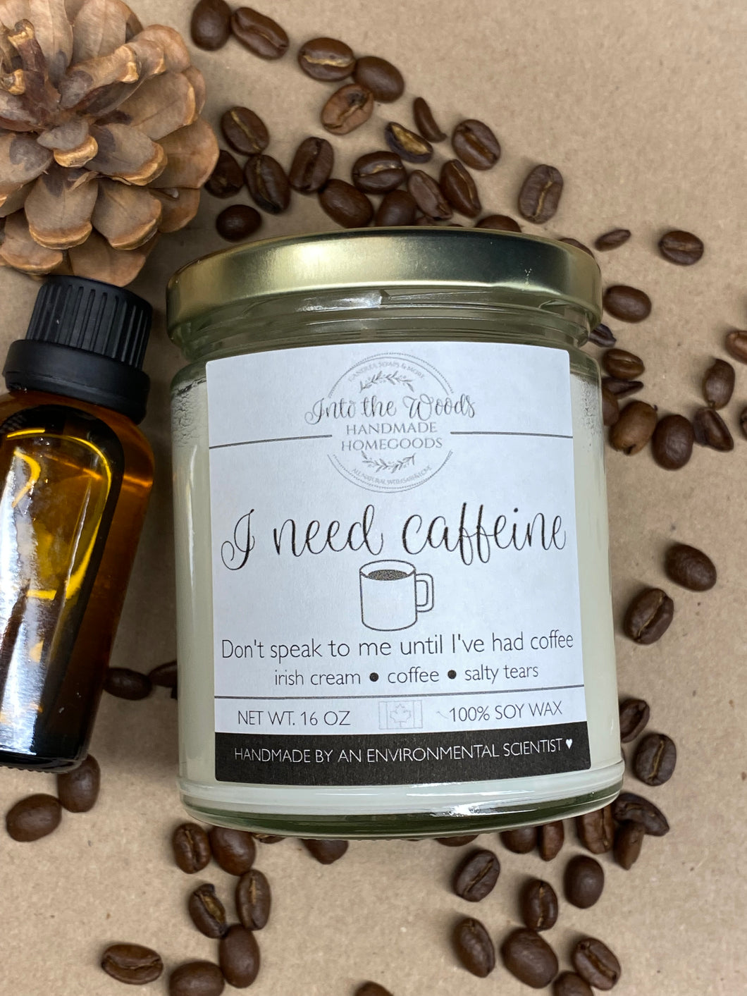 I Need Caffeine ☕ irish cream, coffee & salty tears