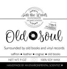 Load image into Gallery viewer, Old Soul 🖤 saffron, leather, cognac &amp; old books
