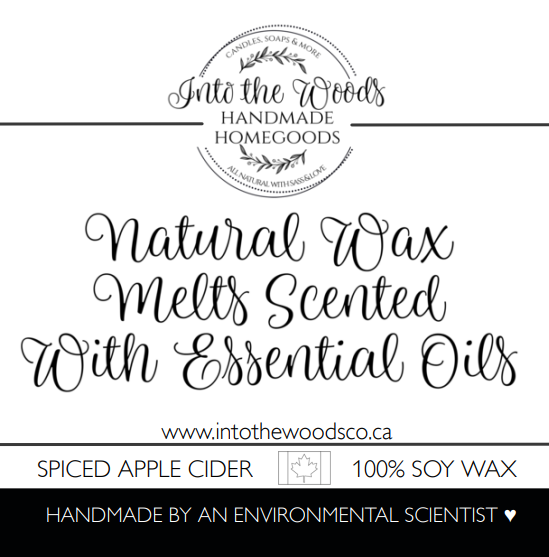 All Natural Essential Oil Scented Soy Wax Melts - select scent from drop down menu