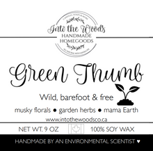 Load image into Gallery viewer, Green Thumb🌿musky florals, garden herbs &amp; mama Earth
