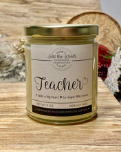 Load image into Gallery viewer, Teacher📕🎁 - select size, wick type &amp; scent
